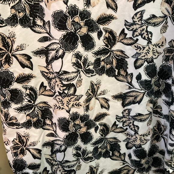 Old Navy Maternity Black and White Sheath Midi Dress Short Sleeve - Picture 4 of 12